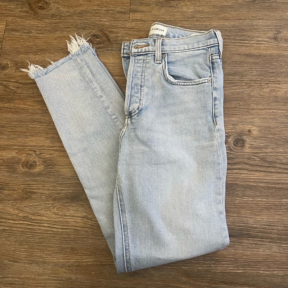 DENIM FORUM: The Yoko High Rise Slim Jeans